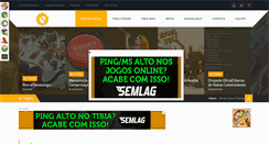 Desktop Screenshot of portaltibia.com.br